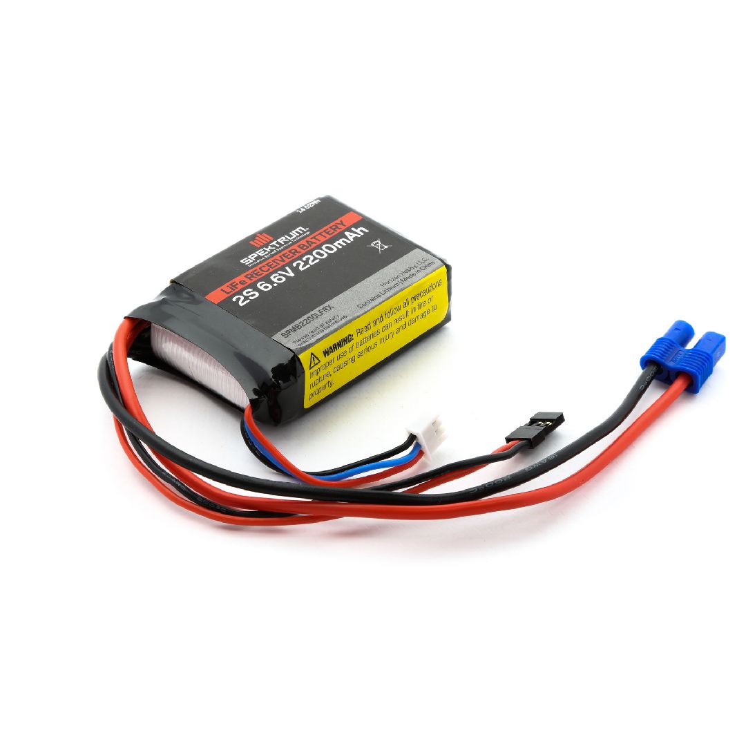 DBOX - Spektrum 2200mAh 2S 6.6V LiFe Receiver Battery
