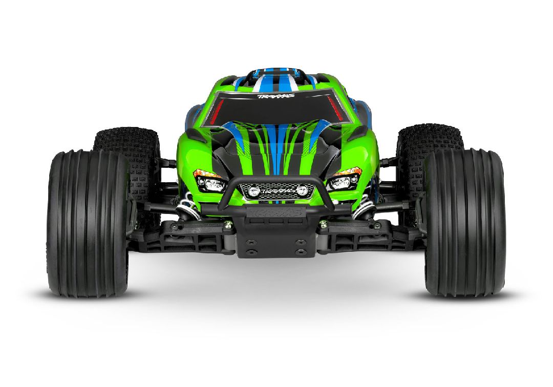 Damaged Box - Traxxas 1/10 Rustler ExtremeHD 2wd RTR - Green
