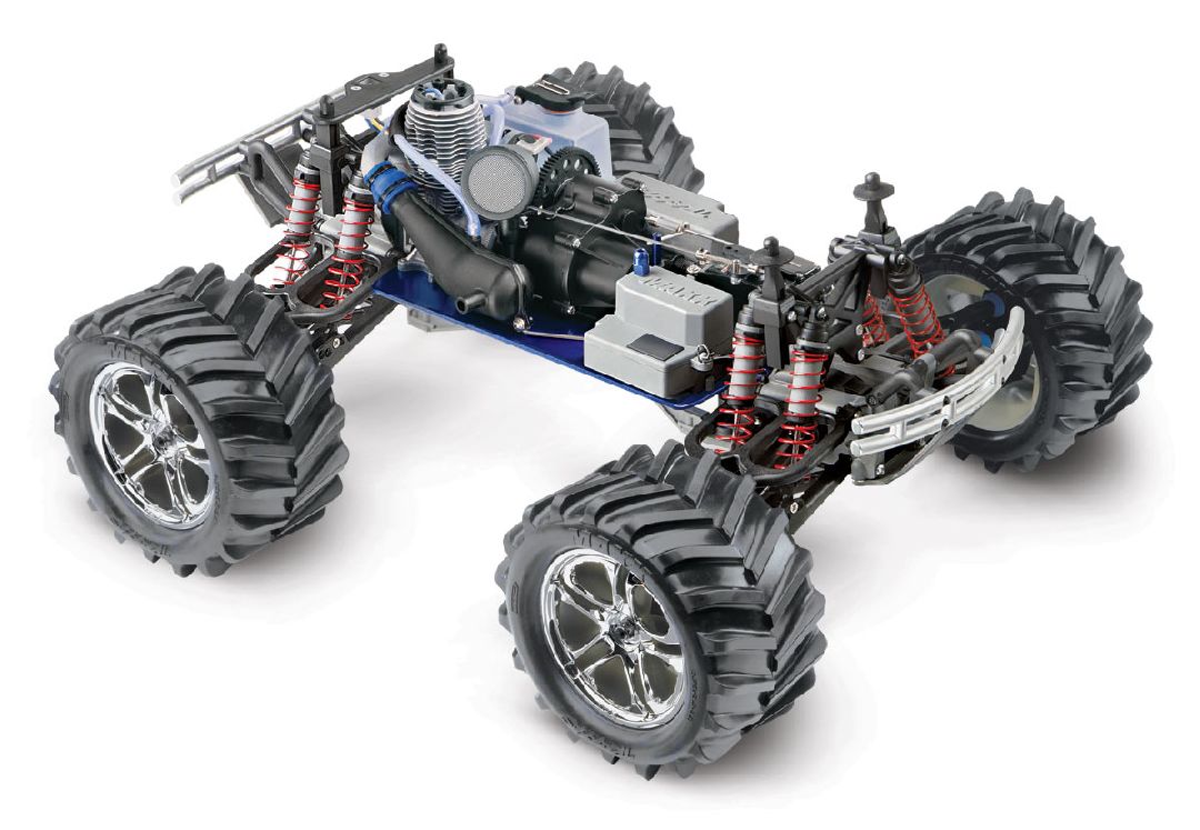 Damaged Box - Traxxas 1/10 T-Maxx Classic 4x4 RTR - Blue