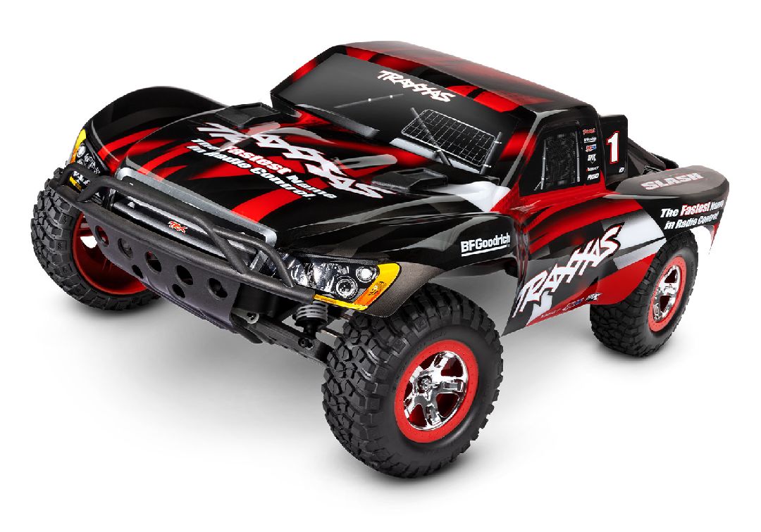 DBOX-Traxxas 1/10 Slash ExtremeHD 2wd RTR - Red