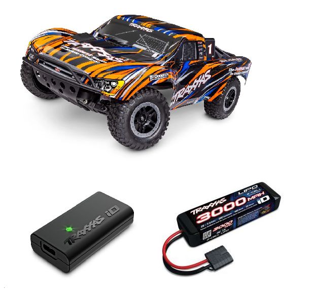 DBOX - Traxxas 1/10 Slash BL-2S HD 2wd RTR - Orange w/B&C