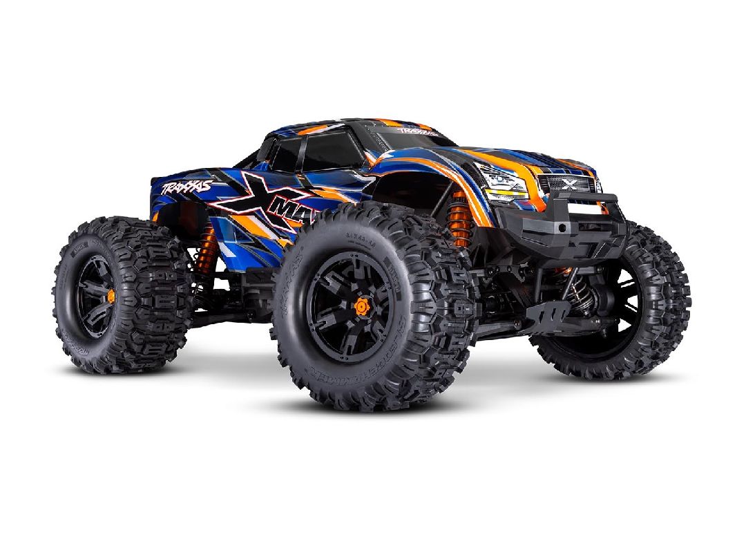 Damaged Box - Traxxas X-Truck X-Maxx 8S 4x4 RTR - Orange