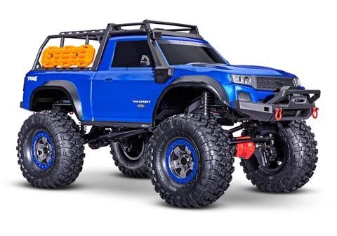 DBOX-Traxxas 1/10 TRX-4 Sport High Trail 4x4 RTR - Metallic Blue