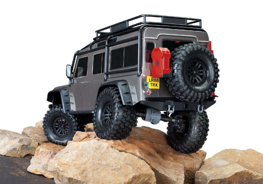 Damaged Box -Traxxas 1/10 TRX-4 Defender 4WD RTR, Clipless-Green