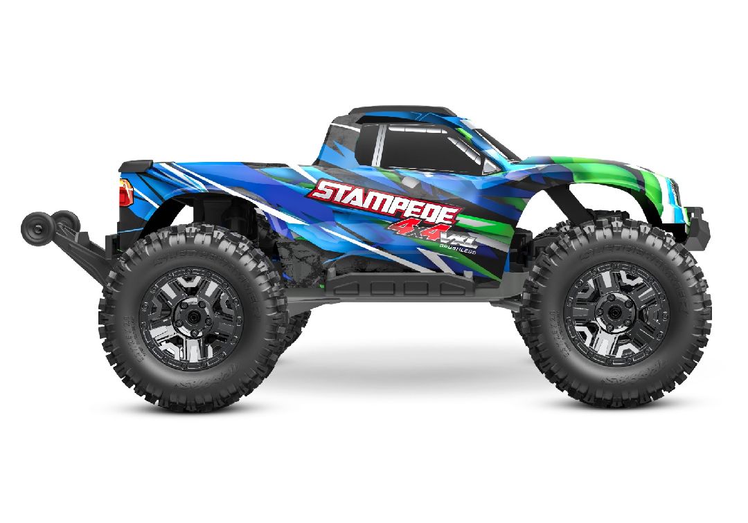 Damaged Box - Traxxas 1/10 Stampede VXL 4x4 RTR - Green