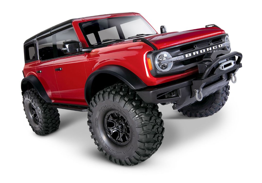 Damaged Box - Traxxas TRX4 2021 Ford Bronco 1/10 Crawler - Red