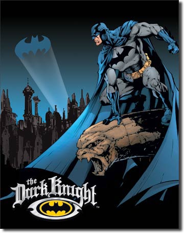 Batman The Dark Knight - Rectangular Tin Sign