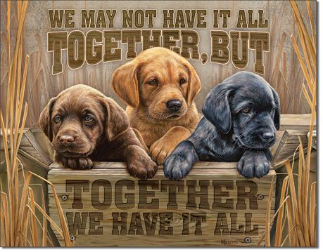 We May Not Have It All Together - Rectangular Tin Sign
