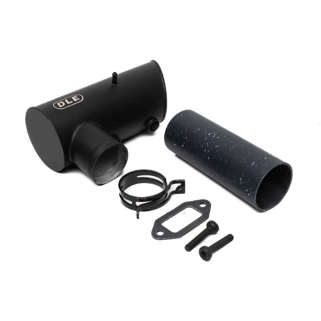 DLE Engines Muffler (2-Hole): DLE-130