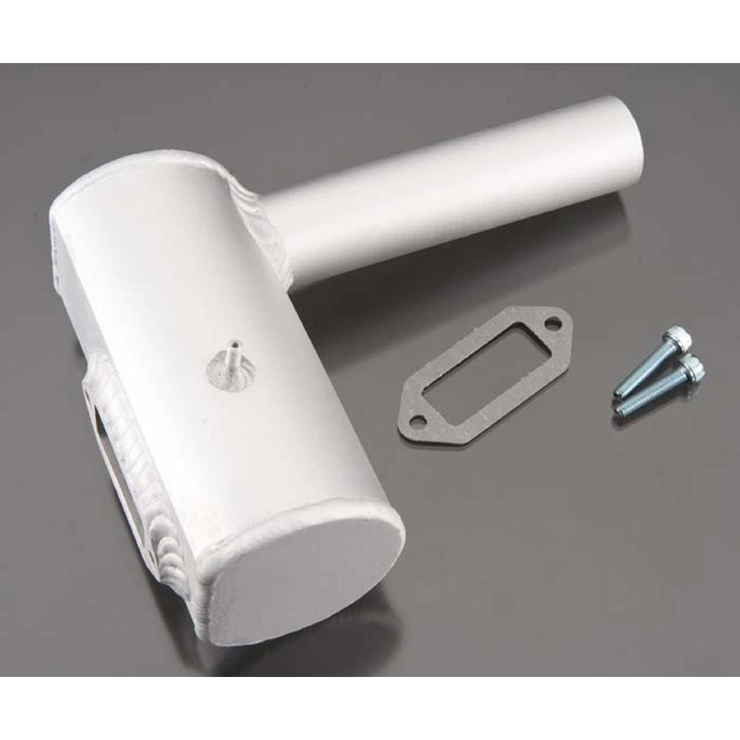 DLE Engines Muffler Left Two-Hole DLE-170 DLE Engines Muffler Left Two-Hole DLE-170