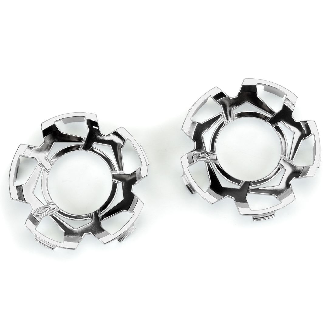 Duratrax Clip-Lock Wheel Face (Mirror) for Ripper 3.8" Wheel(2)