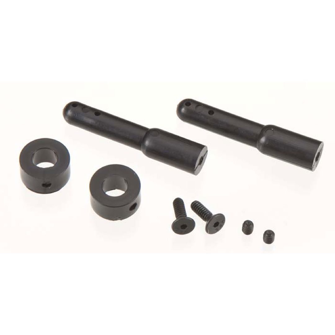 Duratrax Nylon Body Post Black 1.5 (2)