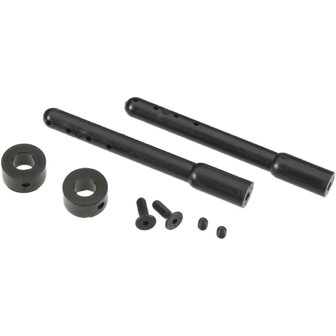 Duratrax Nylon Body Post Black 2.5 (2)