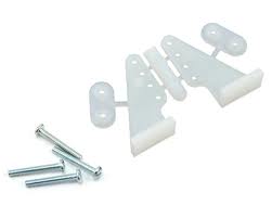 Du-Bro Nylon Control Horns 1 Left & 1 Right (2/pkg)