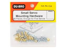 Du-Bro Small Servo Mounting Hardware (5/pkg) - Click Image to Close