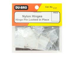 Du-Bro Nylon Hinge Standard Size (15/pkg) - Click Image to Close