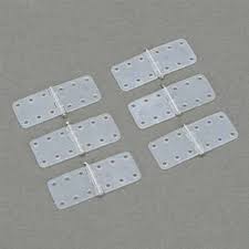 Du-Bro Small Nylon Hinge (6/pkg) - 6 Pack - Click Image to Close