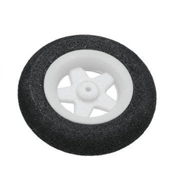 Du-Bro 1.23" Micro Sport Wheels (2/pkg) - Click Image to Close