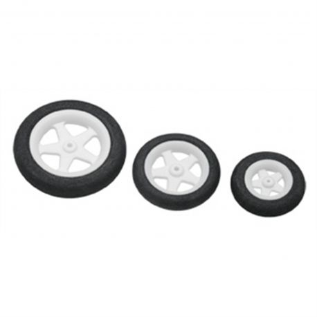 Du-Bro 1.45" Micro Sport Wheels (2/pkg) - Click Image to Close