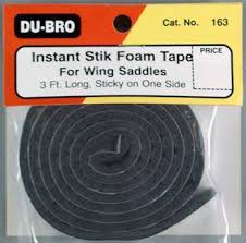 Du-Bro Foam Tape (1/pkg) - 6 Pack