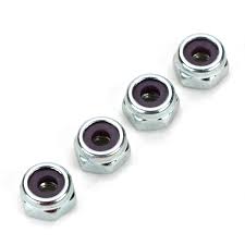 Du-Bro Nylon Insert Lock Nuts 4-40 (4/pkg) - 6 Pack - Click Image to Close