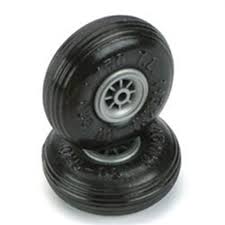 Du-Bro 1-3/4" Dia. Treaded Lightweight Wheel (2)