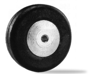 Du-Bro 2" Dia. Tailwheel (1) - Click Image to Close