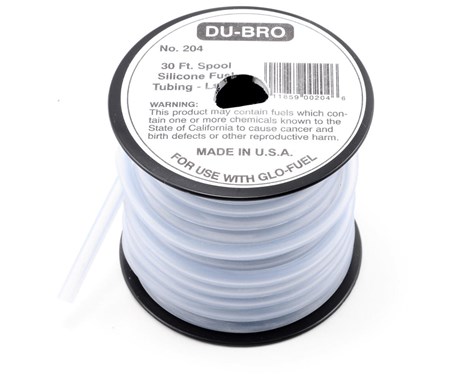 Du-Bro 30 ft. Large Super Blue Silicone Tubing - Click Image to Close