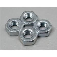 Du-Bro 3.0MM Steel Hex Nuts (4/pkg) - Click Image to Close