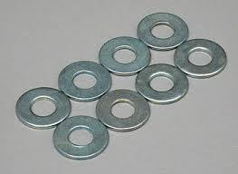 Du-Bro 4.0MM Flat Washers (8/pkg)