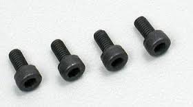 Du-Bro 3.0mm x 6 Socket Head Cap Screws (4/pkg)