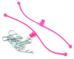 Du-Bro Body Klip Retainers (Pink) 2/pkg. - Click Image to Close