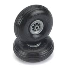 Du-Bro 2-1/4" Dia. Treaded Lightweight Wheel (2)