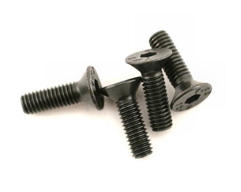 Du-Bro 3.0mm x 10 Flat-Head Socket Screws 4/pkg.