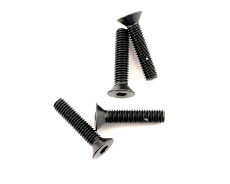 Du-Bro 3.0mm x 14 Flat-Head Socket Screws 4/pkg.