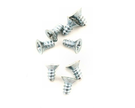 Du-Bro 3.0mm x 6 Flat-Head Self-Tapping Screws 8/pkg.