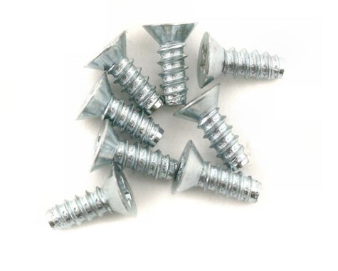 Du-Bro 3.0mm x 8 Flat-Head Self-Tapping Screws 8/pkg.