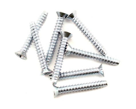 Du-Bro 3.0mm x 20 Flat-Head Self-Tapping Screws 8/pkg.