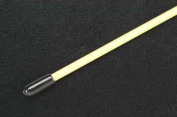 Du-Bro Antenna Tube w/ Cap (Yellow) (1/pkg) - Click Image to Close
