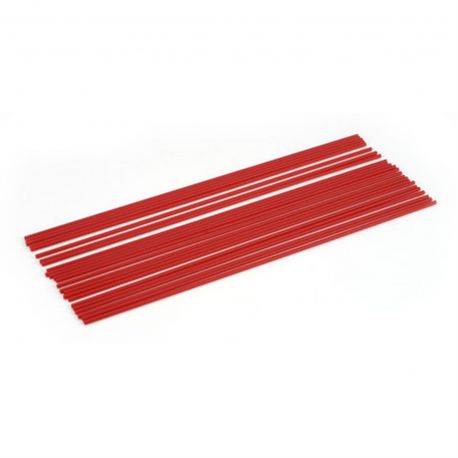 Du-Bro Antenna Tube (Red) (24/pkg) - Click Image to Close