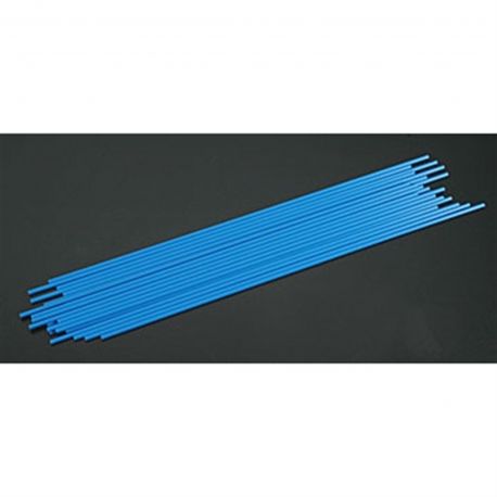 Du-Bro Antenna Tube (Blue) (24/pkg) - Click Image to Close