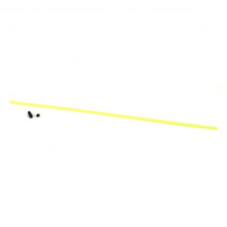 Du-Bro Antenna Tube w/ Cap (Neon Yellow) (1/pkg) - Click Image to Close