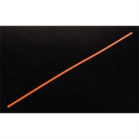 Du-Bro Antenna Tube w/ Cap (Neon Orange) (1/pkg)