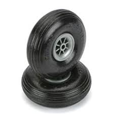 Du-Bro 2-1/2" Dia. Treaded Lightweight Wheel (2)