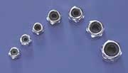 Du-Bro 4-40 Stainless Steel Nylon Insert Lock Nuts (4/pkg)