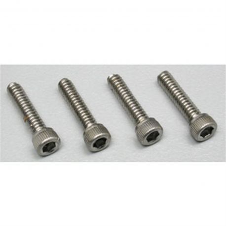 Du-Bro 4-40 x 1/2 Stainless Steel Socket Head Cap Screws (4/pkg)