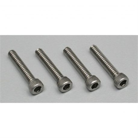 Du-Bro 4-40 x 5/8 Stainless Steel Socket Head Cap Screws (4/pkg) - Click Image to Close