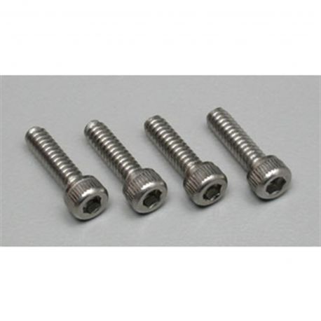 Du-Bro 6-32 x 1/2 Stainless Steel Socket Head Cap Screws (4/pkg)