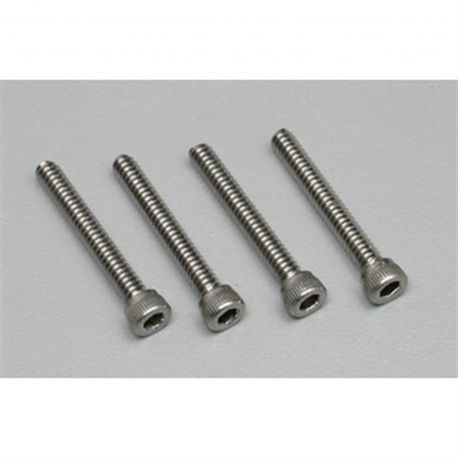 Du-Bro 6-32 x 1 Stainless Steel Socket Head Cap Screws (4/ pkg)