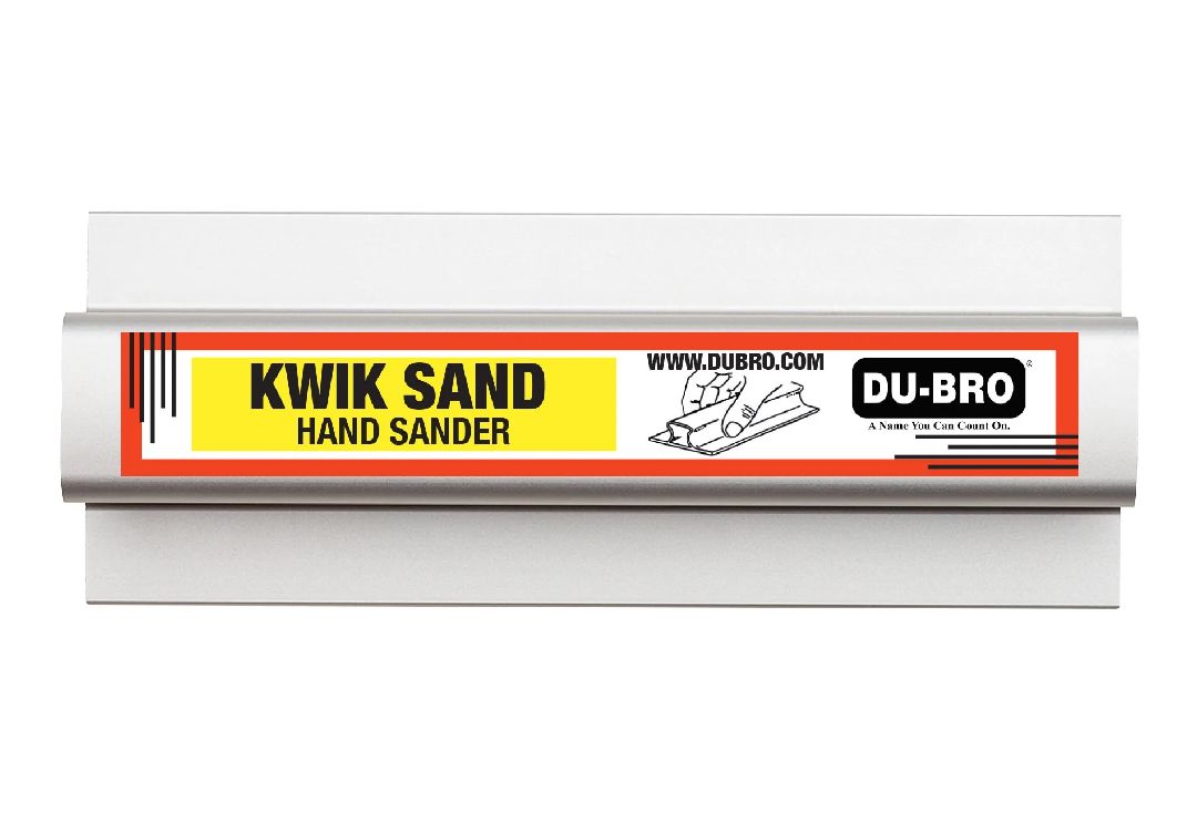 Du-Bro 5.5" Kwik Sand Hand Sander (1) - Click Image to Close